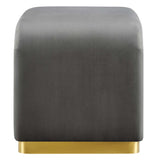 Koda Performance Velvet Waterfall Stool