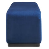 Koda Performance Velvet Waterfall Long Bench