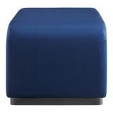 Koda Performance Velvet Waterfall Ottoman