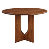 Rivian Round 48" Wood Dining Table