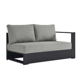 Tahoe Outdoor Patio Powder-Coated Aluminum Modular Right-Facing Loveseat