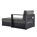 Tahoe Outdoor Patio Powder-Coated Aluminum Modular Right-Facing Chaise Lounge