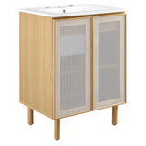 Calla 24" Perforated Metal Bathroom Vanity