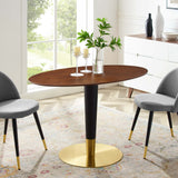 Zinque 48" Oval Dining Table