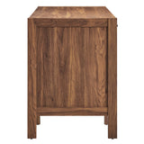 Capri 58" Wood Grain Office Desk