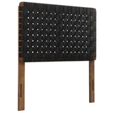 Sparta Weave Twin Vegan Leather Headboard