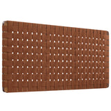 Sparta Weave Full Vegan Leather Headboard