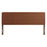 Sparta Weave King Vegan Leather Headboard