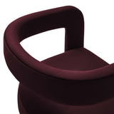 Winslow Performance Velvet Barrel Accent Chair