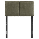 Lindee Boucle Fabric Twin Headboard