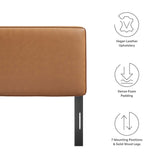 Lindee Vegan Leather Queen Headboard