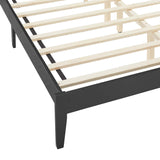 Sirocco Rattan and Wood King Platform Bed