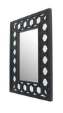 Black Square Accent Mirror