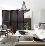 48 X 72 Multi Color Wood Canvas Music Screen