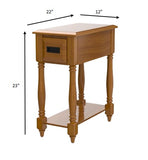 19" X 33" X 46" 3Pc Pack Buttermilk Rubber Wood Counter Height Set