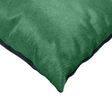 12" X 20" X 5" Verde Cowhide Pillow