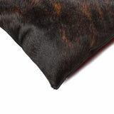 12" X 20" X 5" Chocolate Cowhide Pillow 2 Pack