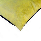 12" X 20" X 5" Yellow Cowhide Pillow 2 Pack