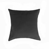 16"X16" Salt And Pepper Black And White Cowhide Pillow 2 Pack