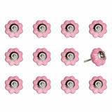 1.5" X 1.5" X 1.5" Pink Silver Asnd Red Knobs 12 Pack