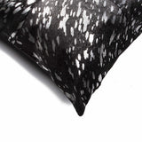 18" X 18" X 5" Silver And Black Torino Quattro Pillow 2 Pack