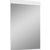 45" Superb White High Gloss Mirror