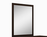 43" Dark Brown Framed Dresser Mirror