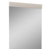 Beige Rectangle Dresser Mirror