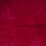 72" X 84" Burgundy Cowhide Rug