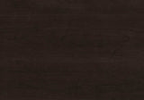 22" Dark Brown End Table With Shelf