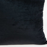 18" X 7" X 18" Transitional Teal Solid Pillow Cover With Poly Insert