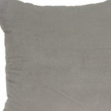 18" X 7" X 18" Transitional Aqua Solid Pillow Cover With Poly Insert