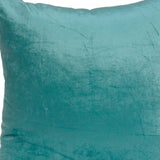 20" X 7" X 20" Transitional Navy Blue Solid Pillow Cover With Poly Insert