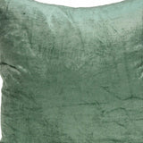 22" X 7" X 22" Transitional Purple Solid Pillow Cover With Poly Insert