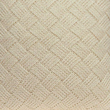 20" X 7" X 20" Transitional Cream And Gray Pillow Cover With Poly Insert