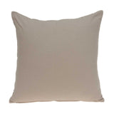 20" X 7" X 20" Elegant Transitional Tan Pillow Cover With Poly Insert