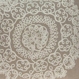 20" X 7" X 20" Stunning Transitional Tan Cotton Pillow Cover With Poly Insert
