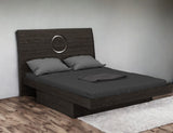 King Gray Bed