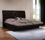 King Wood Brown Bed