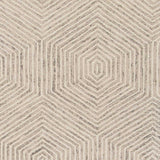 8' X 10' Wool Ivory Area Rug