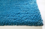 8'X11' Highlighter Blue Indoor Shag Rug