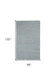 8' X 11' Polyester Beige Heather Area Rug