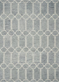 9' X 12' Wool Blue Area Rug