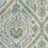 9' X 13' Polypropylene Ivory Or Teal Area Rug