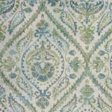 9' X 13' Polypropylene Ivory Or Teal Area Rug
