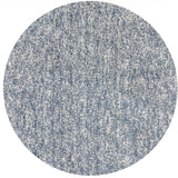 6' Round Slate Heather Plain Indoor Area Rug