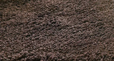 6' Slate Blue Round Indoor Shag Rug
