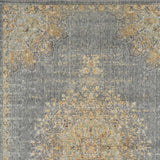 6' Round Polyester Sage Area Rug