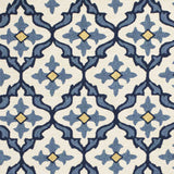 3' X 5' Blue and Green Abstract Area Rug