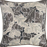 Brown Maple Leaf Decorative Throw Pillow Cover